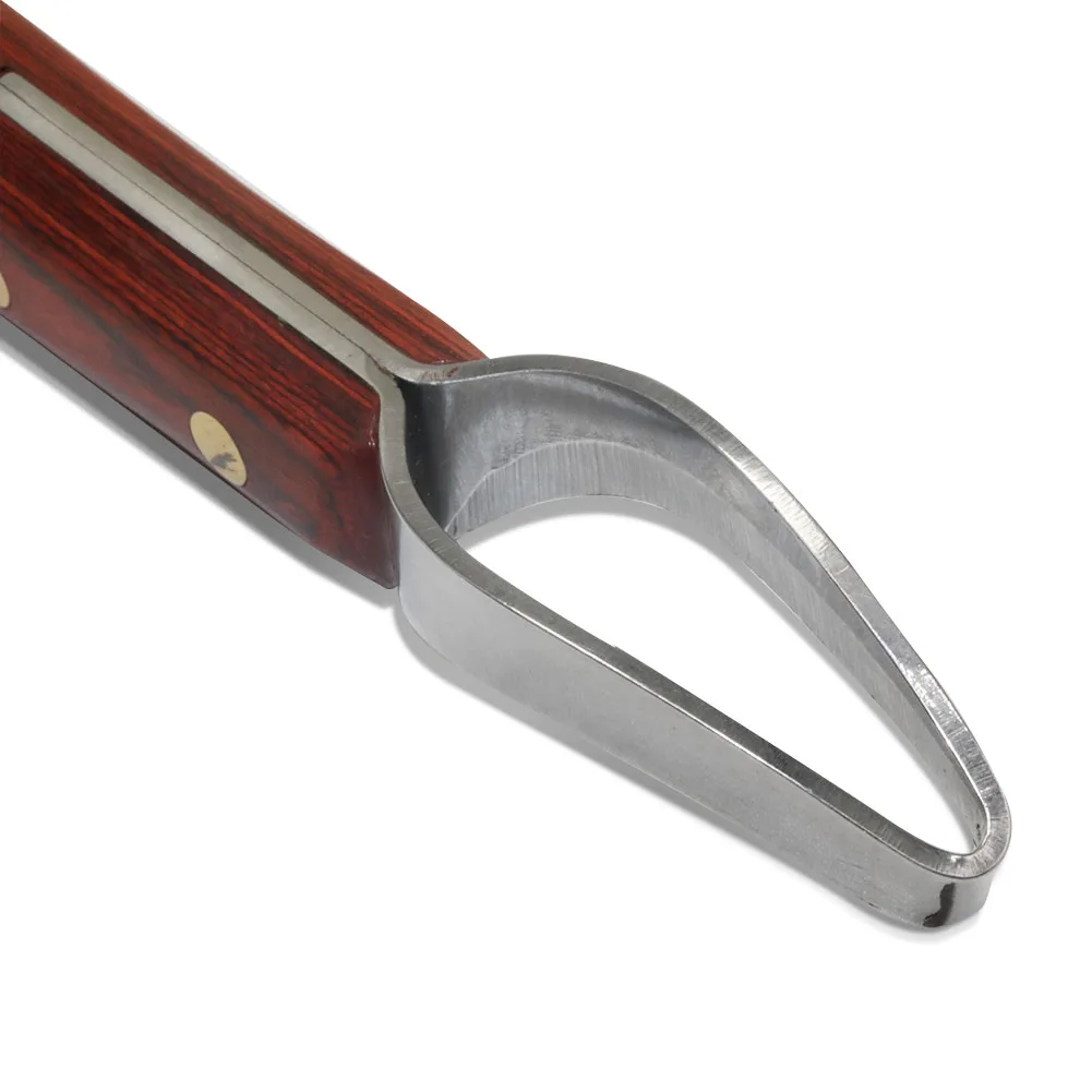Multipurpose Hoof Wooden Handle Stainless Steel 1 Pcs Sheep Hoof Trimmer Blade Edge Cattle Horse Hoof Knife Shears Cutter