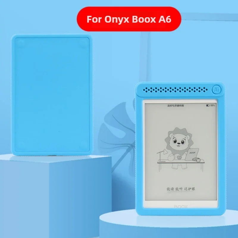 Soft Silicone Cover For Funda Onyx Boox A6 (2024) Case 6" eBook Slim Shockproof Protector Back Coque