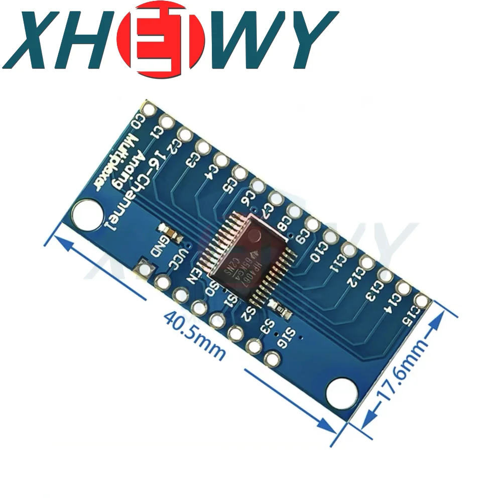 CD74HC4067 Analog Multiplexer Selector Module Mutual Convert Analog Digital MUX Breakout Board CMOS Precise 16CH for Arduino