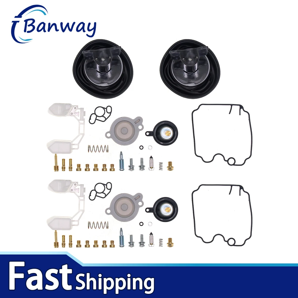 Carburetor Repair Rebuild Kit For Ducati Monster 600 750 900 Motorcycle Carb Overhaul Set Gasket O-Ring Jets Replacement