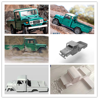 3D Printed nopainted FJ45 Hard BODY KIT fOR FMS ROCHOBBY 1/12 Scale 4X4 Off Road Truck wheelbase 270mm