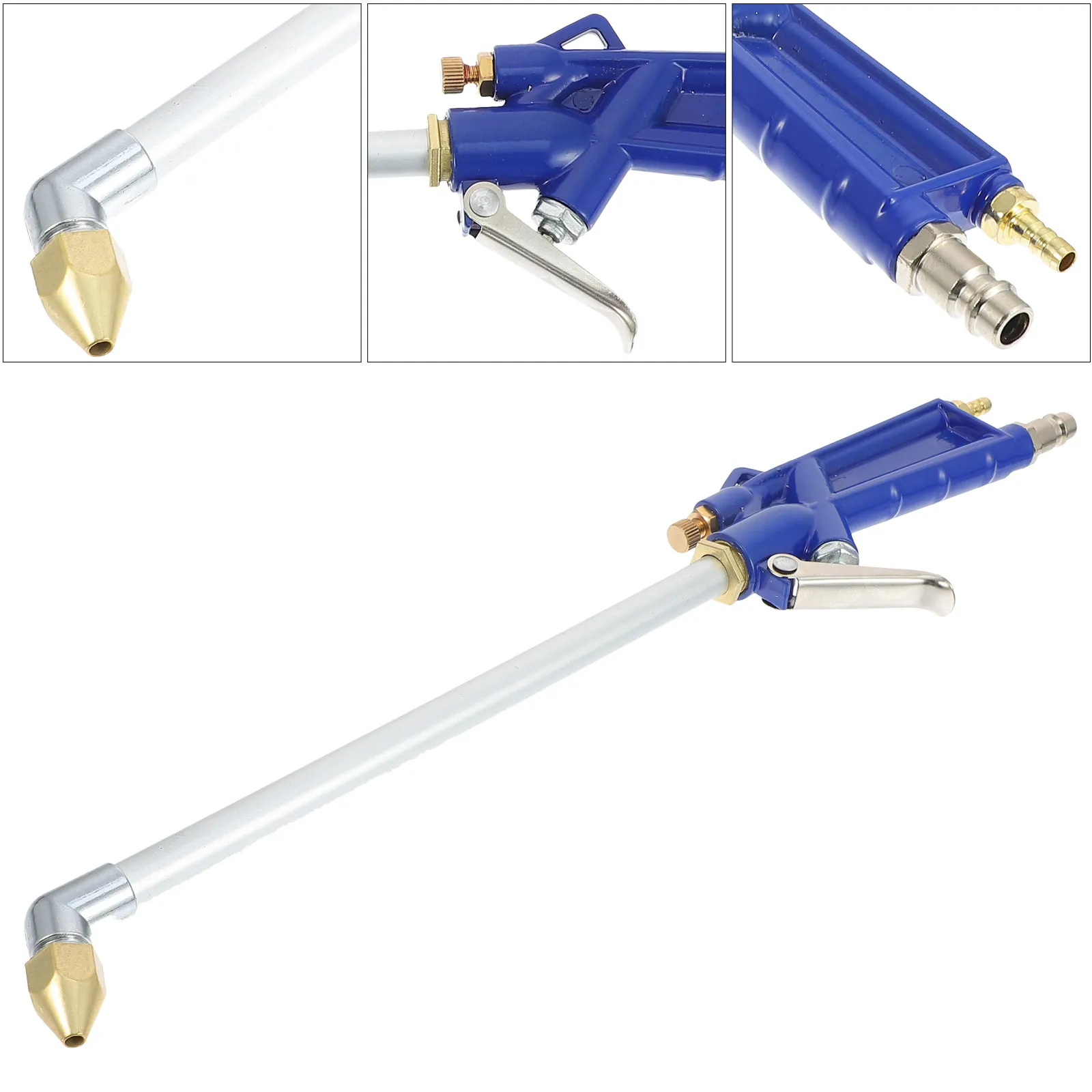 Pneumatic Engine Cleaning Sprayer Adjustable Pressure Ergonomic Handle Car Air Blow Cleaner Tool