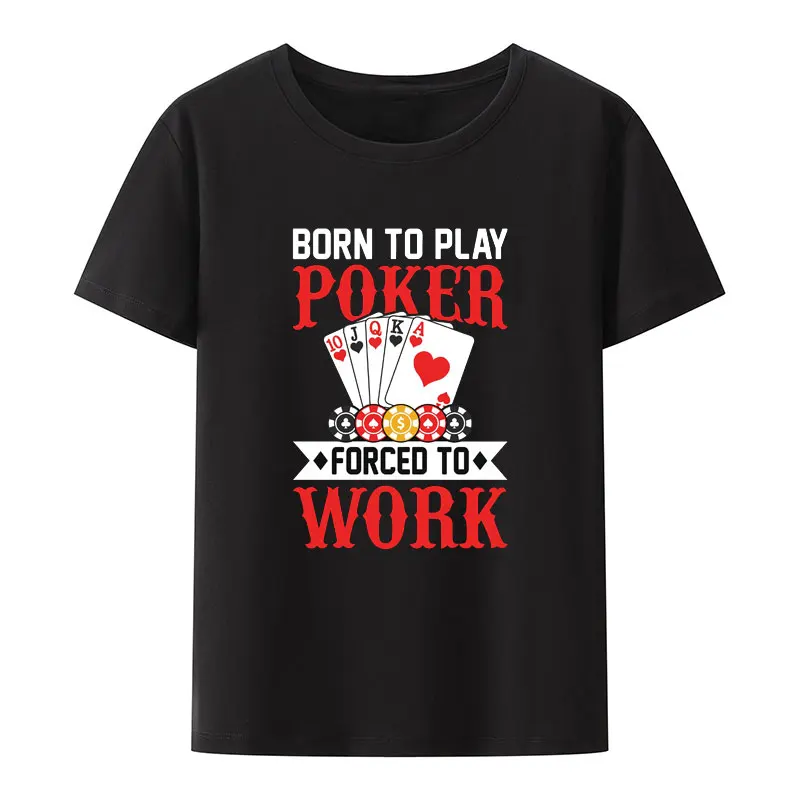 This Is My Lucky Poker Modal Print T Shirt Men Women Street Fashion Breathable Creative Cool Style Tees Novelty Casual Camisetas