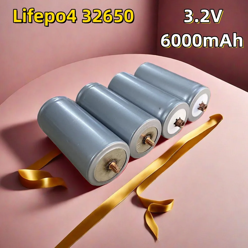 Nowy akumulator 32650 3,2 V 6000 mAh LiFePo4 Akumulator 32650 32700 Li-po do panelu słonecznego Zewnętrzne oświetlenie ogrodowe Moc