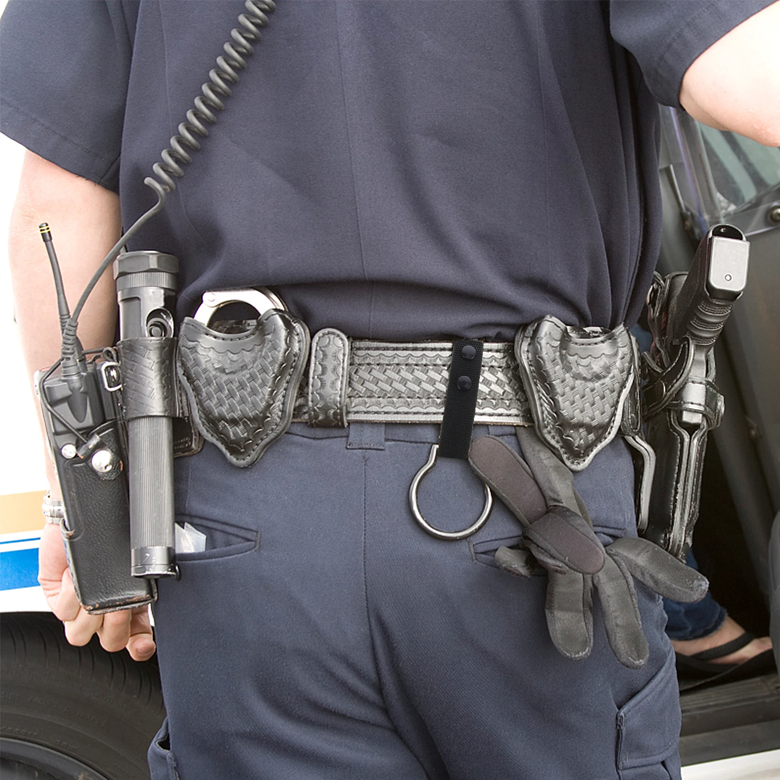 

4Pcs Tactical Waist Belt Polypropylene Buckle Set Durable Decorative Fastening Belt Rings for Clothes Waistcoat Accessories