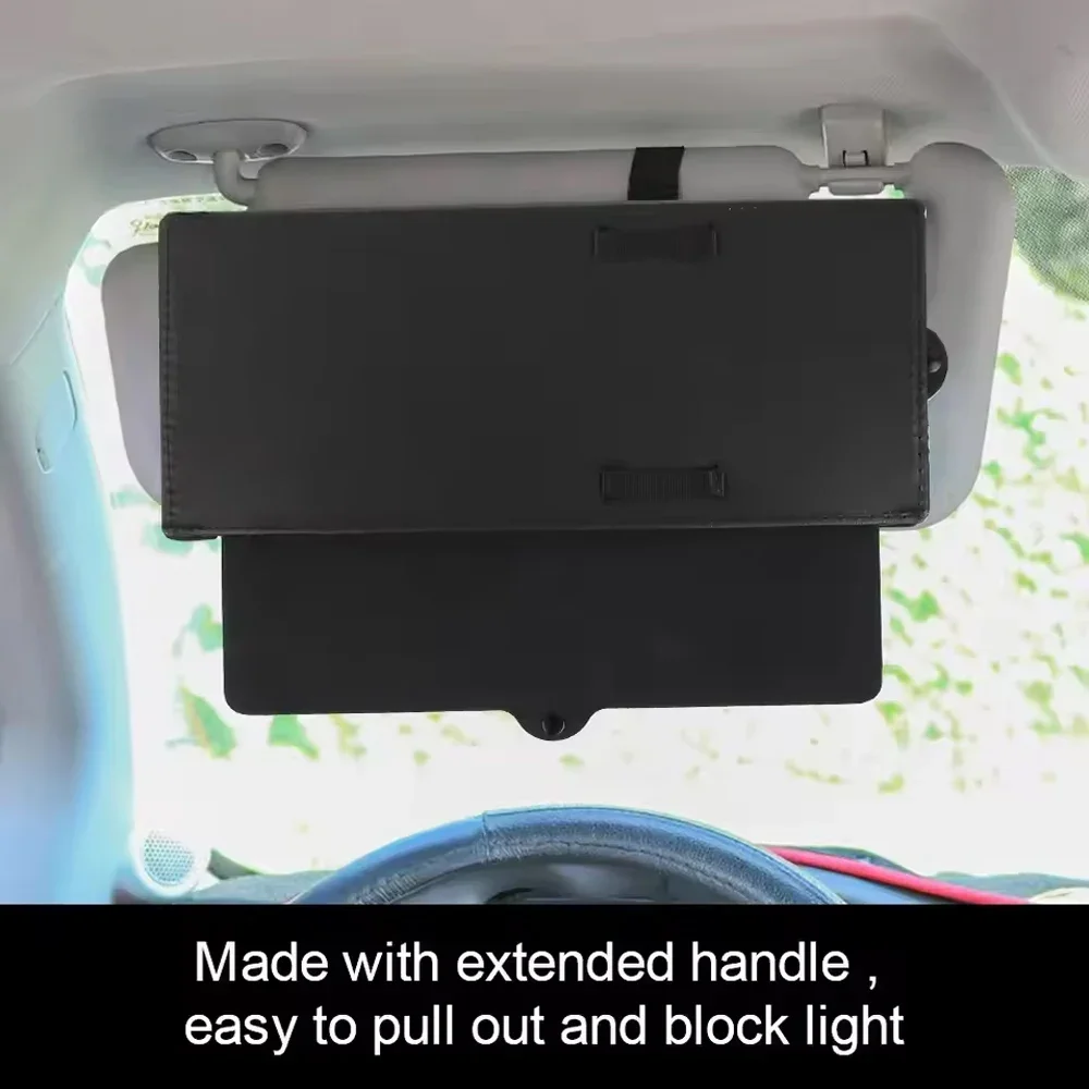 

Car Sunshade Extension Board Shield Blocker Front Side Window Shade Anti Glare Sun Visor Extender for Car Interior Accessories