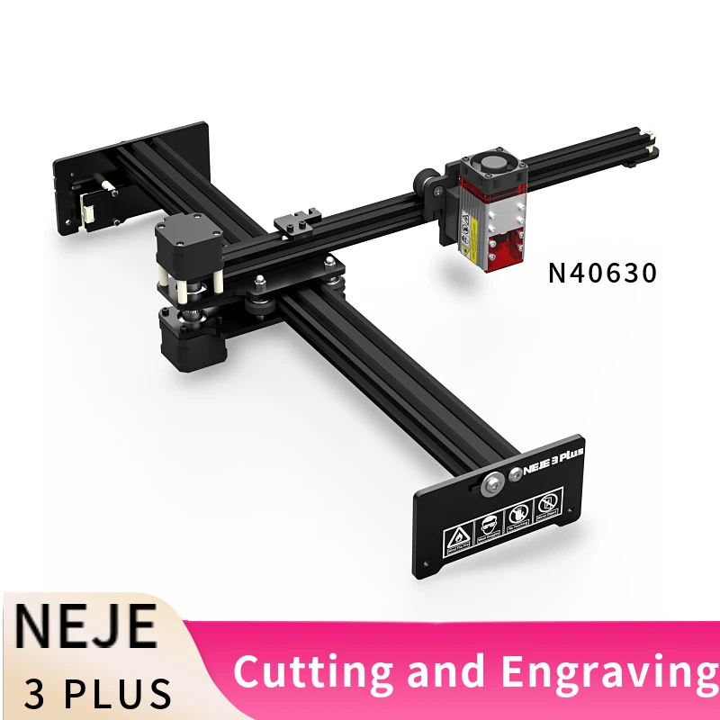 NEJE 3 Plus Laser Engraving Cutting Machine Laser Cutter CNC Router Laser Engraver Metal Bluetooth Wireless Control Offline Work