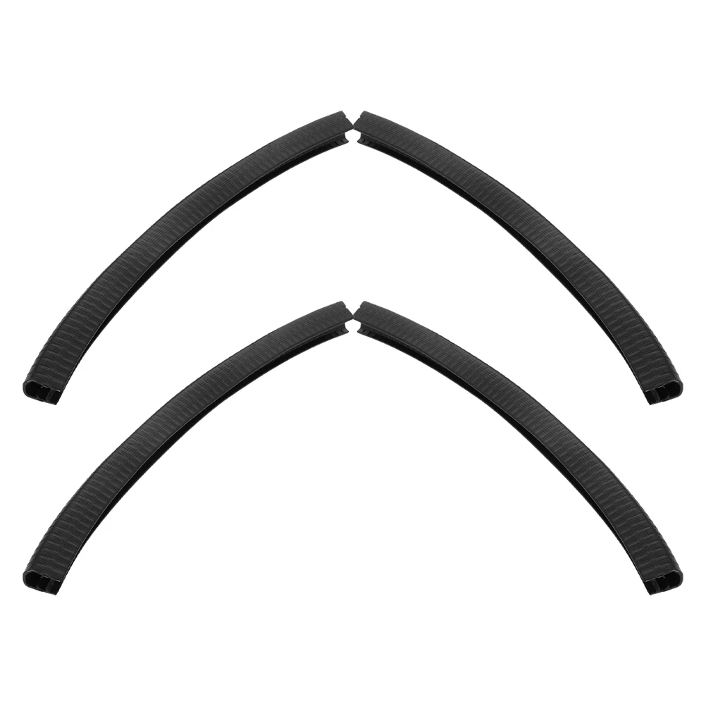 4 قطعة حامي لوح التزلج سيليكون حافة شرائط المضادة للتصادم ركن الحرس سطح السفينة حافة حماية لوح التزلج الملحقات #1