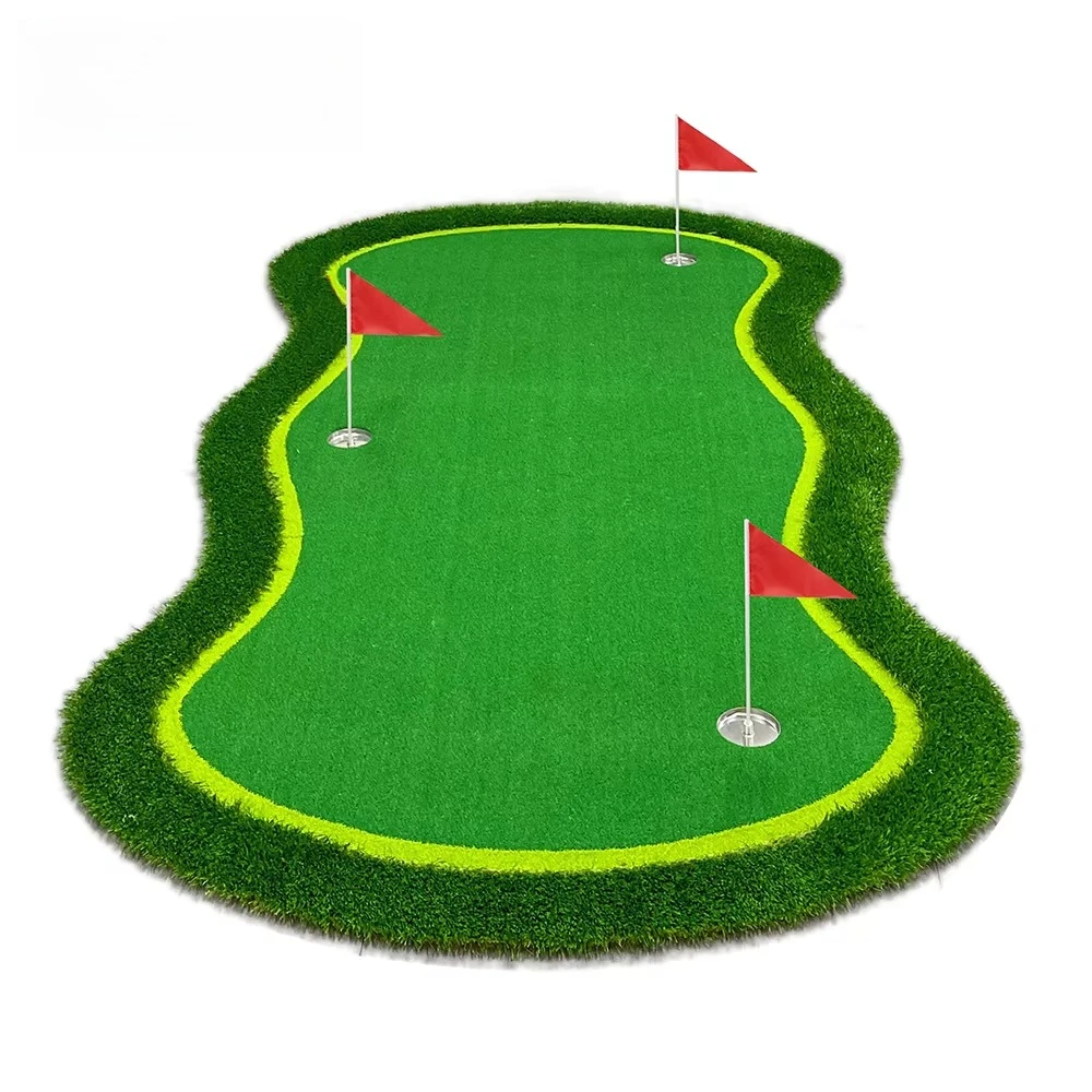 

Manufacturers Directly Supply Indoor Artificial Grass Putting Green Mat Putter Exerciser Golf Mobile Portable EVA 150*300cm