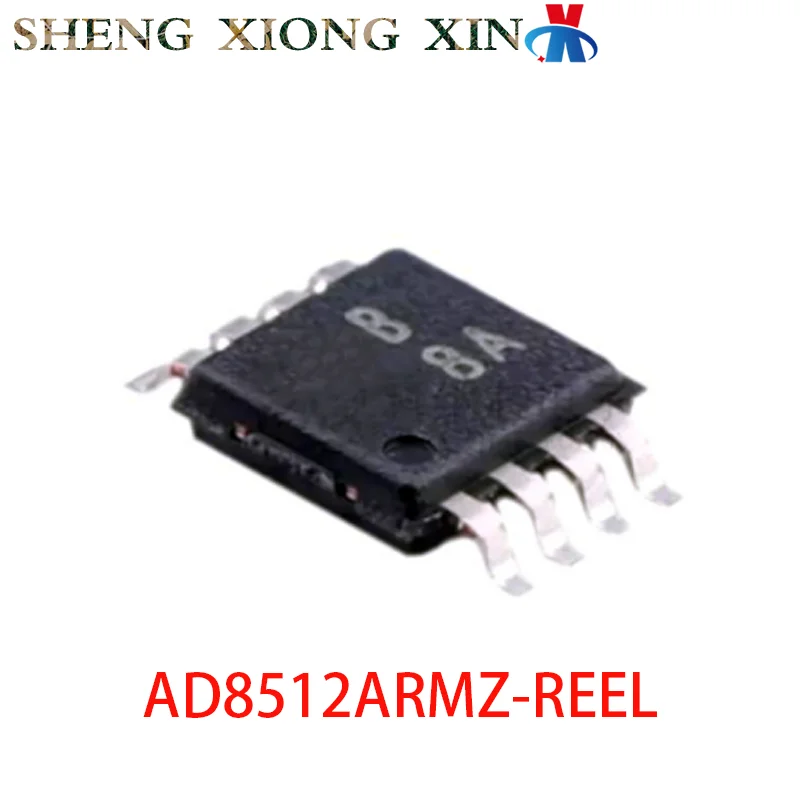 5pcs/lot 100% NEW AD8512ARMZ-REEL MSOP-8 Operational Amplifier AD8512A B8A Integrated Circuit