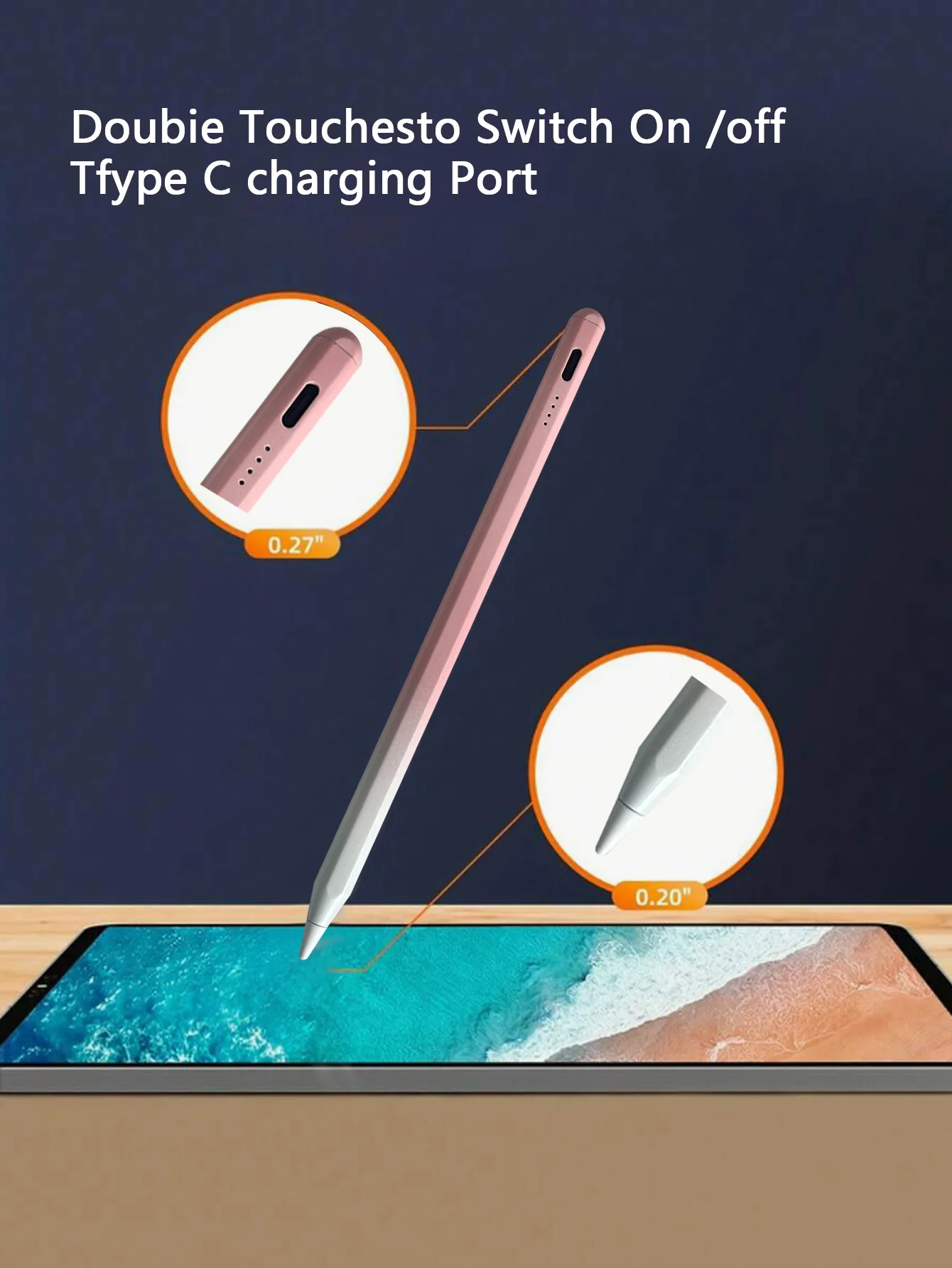 New Universal Stylus Pen for Tablet Touch Pen for iPad Apple Pencil Mobile Phone for Huawei Lenovo Samsung Phone Xiaomi Redmi view 4