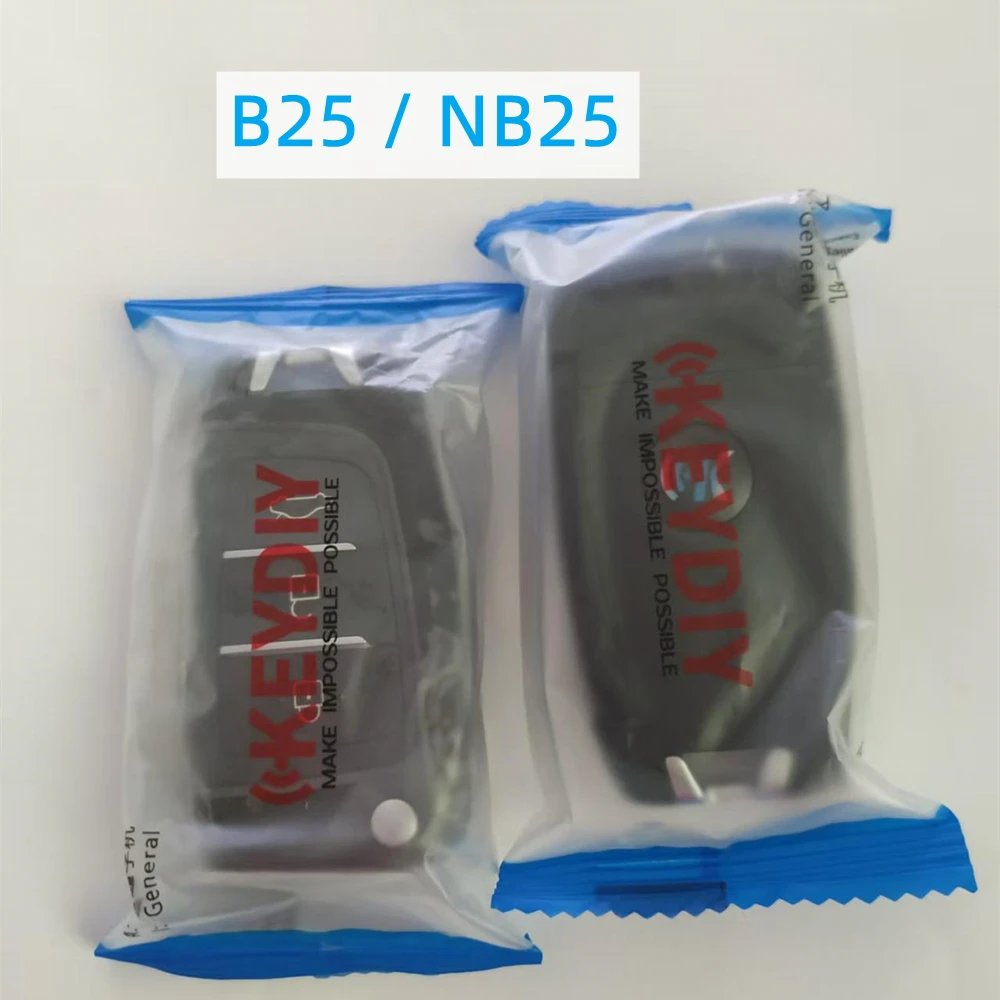 

2 шт./лот keydiy KD B25 NB25 оригинальный универсальный 3-кнопочный пульт дистанционного управления с умным ключом для KD900 KD-x2 KD mini