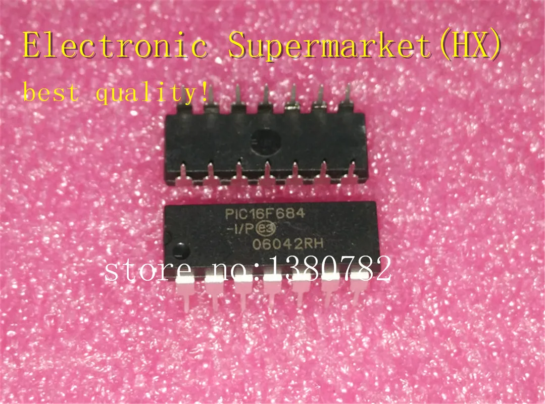 

New original special price spot 50pcs/lots PIC16F684-I/P PIC16F684 DIP-14 New original IC In stock!