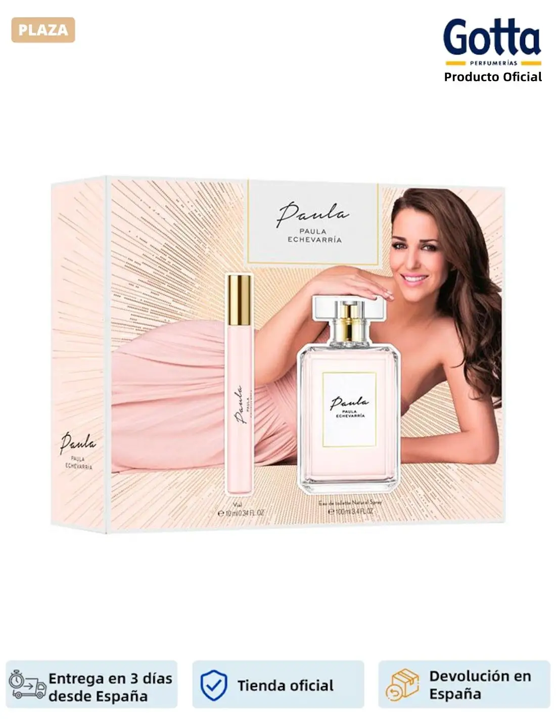 PAULA - Eau de Toilette + Vial 10 ml case-100 ML-beauty and health, Perfumes and deodorants, colognes-Eau de Toilette + Vial 10 ml case