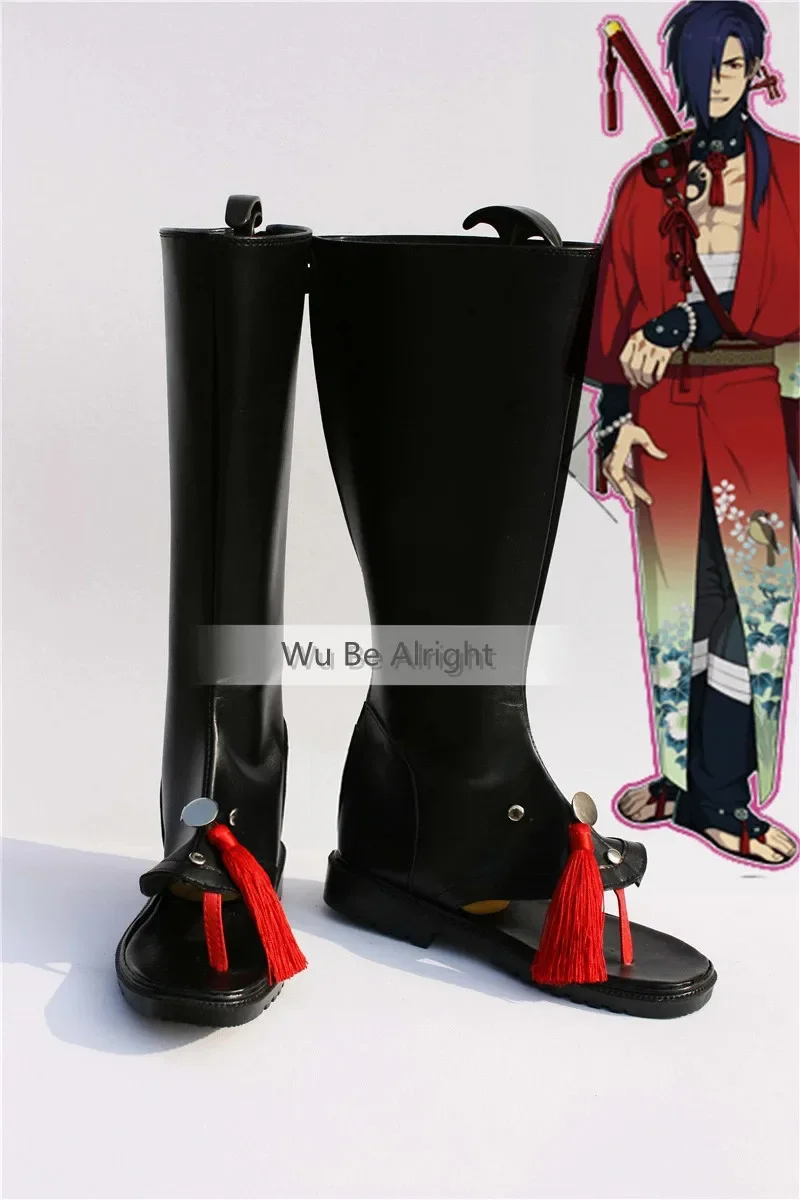 

Anime Dramatical Koujaku Cosplay Shoes Boots Halloween Carnival Party Accessories Customer Size Made