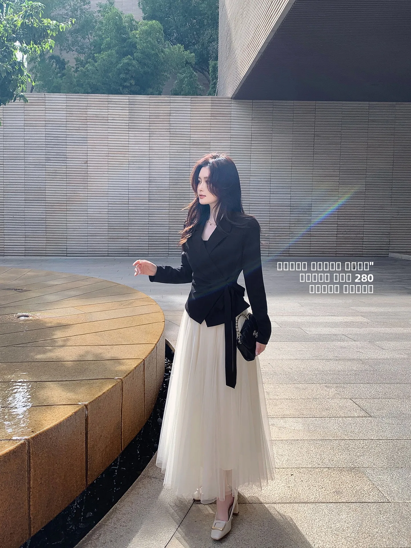 

Женский приталенный пиджак Ele Bla для весны и осени, дышащий, из полиэфирного волокна, с длинным рукавом, однотонный, для офиса