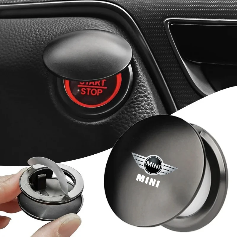 

Car Engine Start Stop Button Cover For Mini Cooper R50 R52 R53 R55 R56 R60 R61 F54 F55 F56 F60 Clubman R57 R58 R59 Accessories