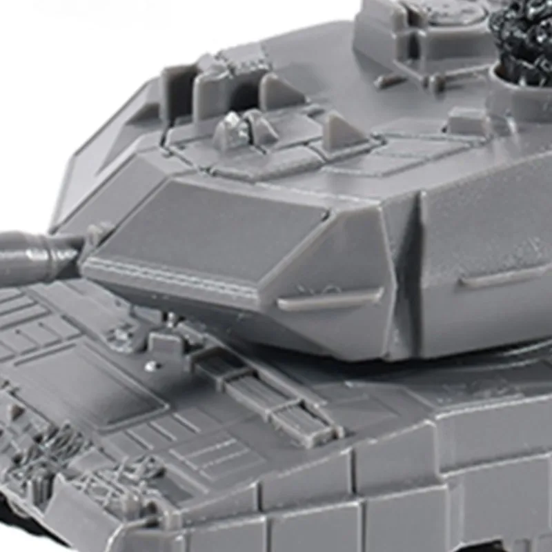 

RTR 1/77 RC Tank Panther Battle Tank 360°Rotation LED Light Mini Toy 2.4G Remote Control Model Gift for Kids