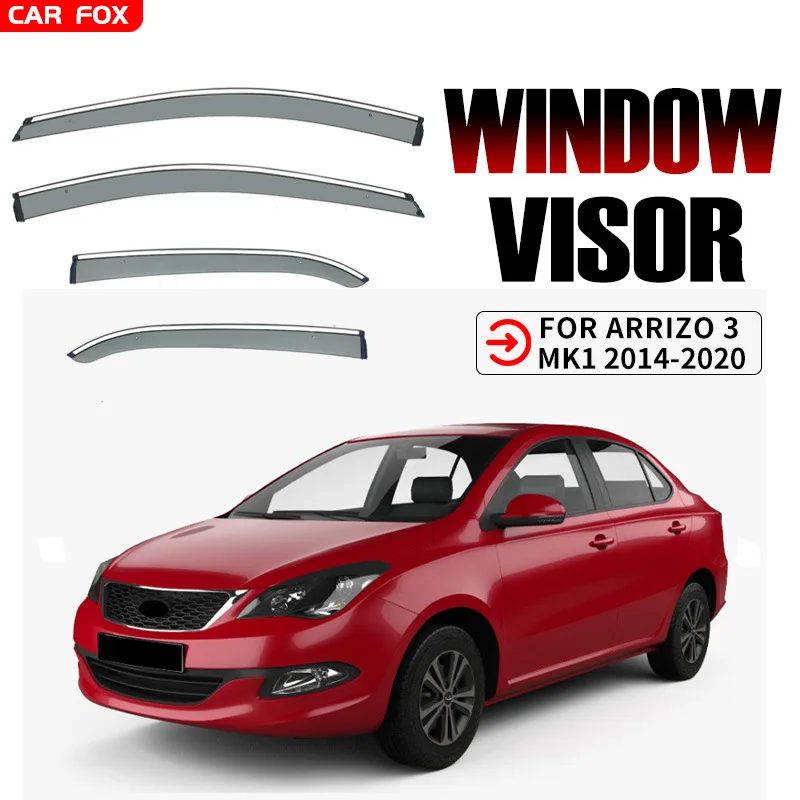 

Для Chery Arrizo 3 2014-2020 автомобильный козырек, тент, навесы, лобовое стекло, боковое окно, козырек от дождя, автоаксессуары, Стайлинг автомобиля