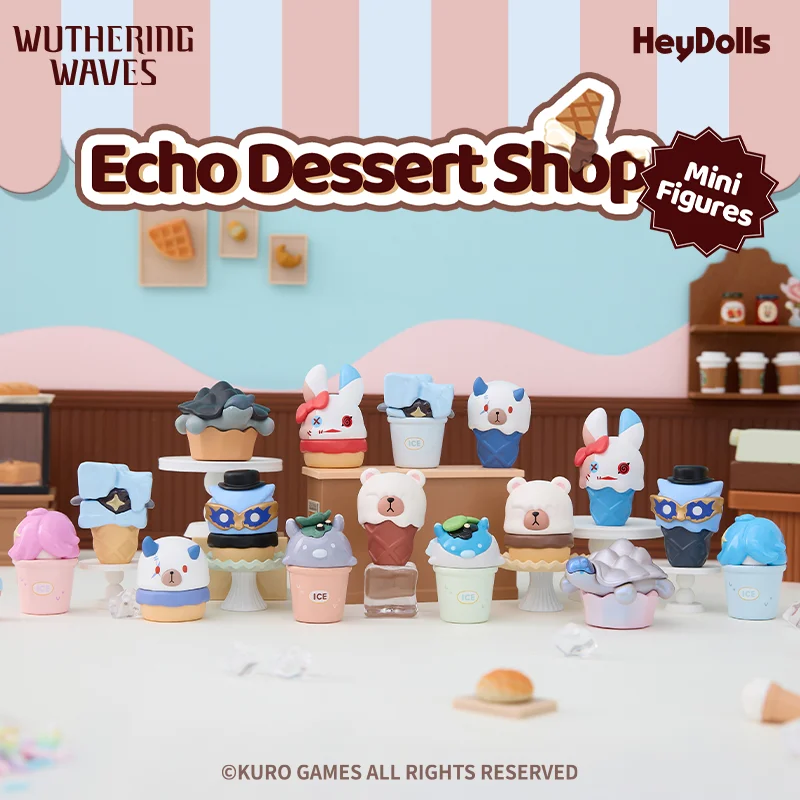 Мини-фигурки из серии Wuthering Waves Echo Dessert Shop
