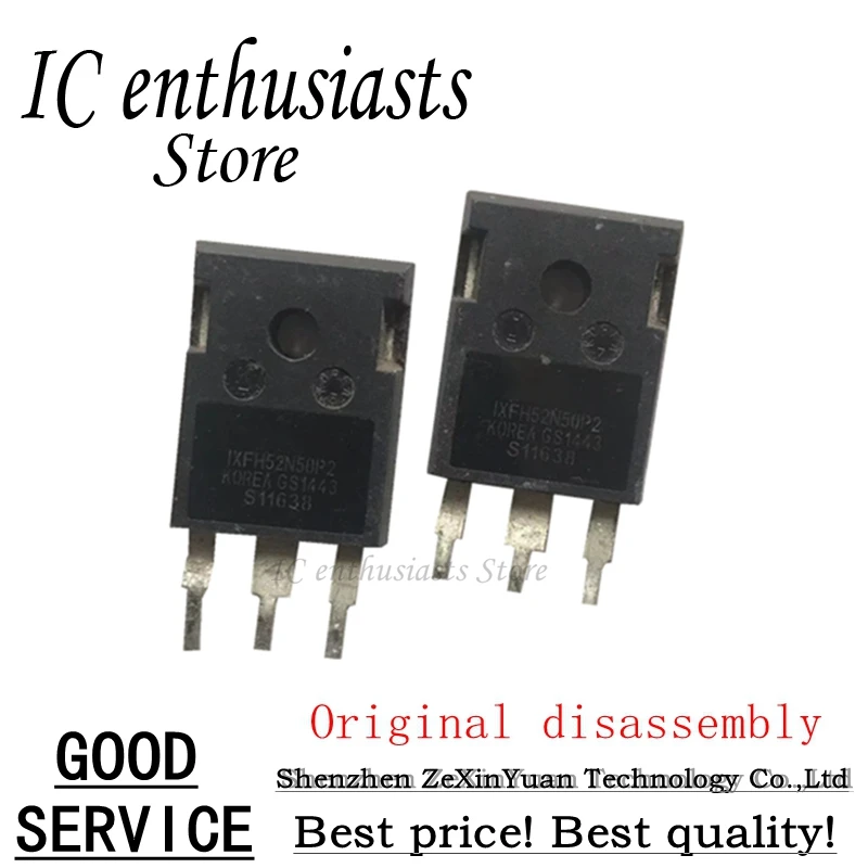 5 قطعة 10 قطعة IXFH52N50P2 52N50P2 TO-247 التفكيك الأصلي