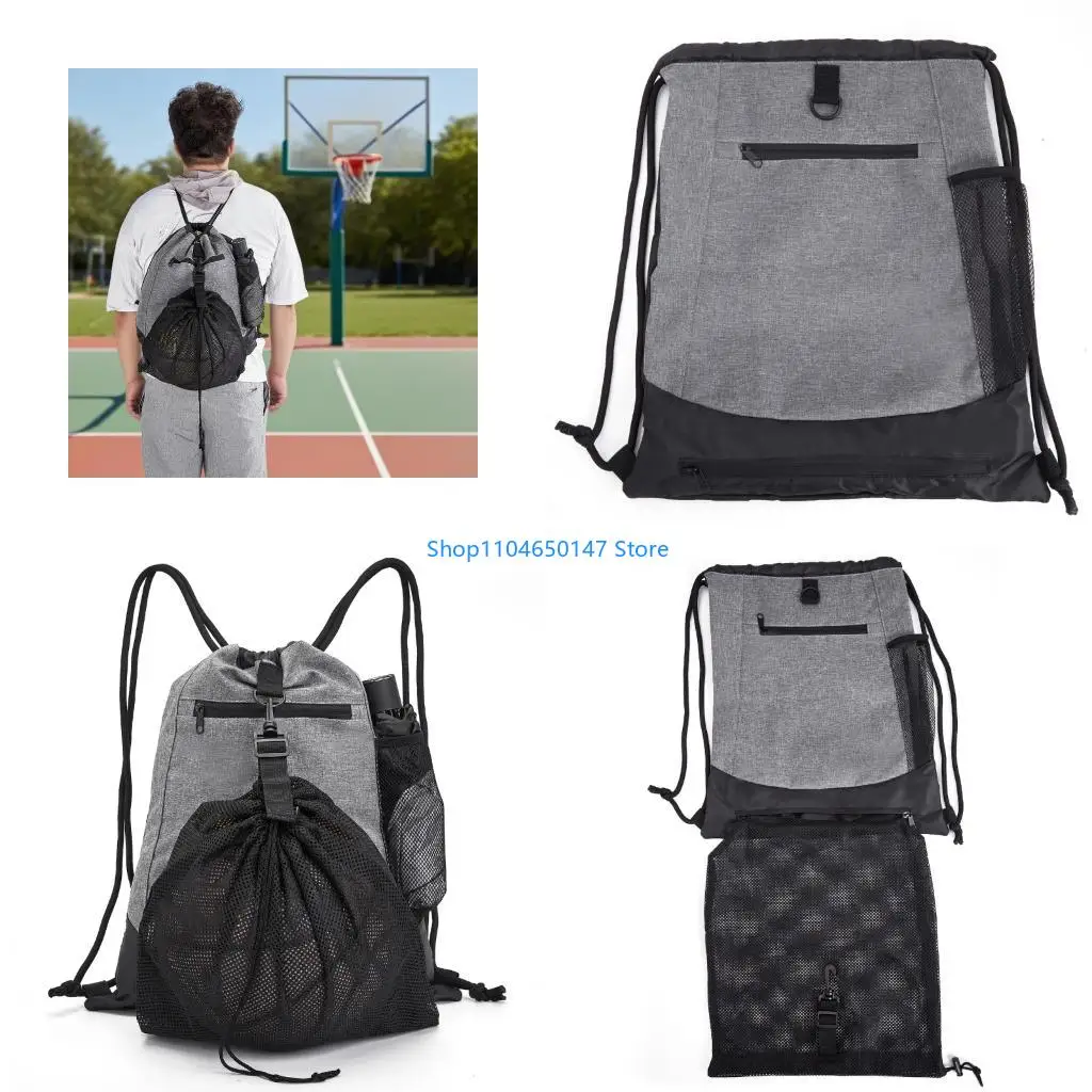 

Light weight Waterproofed Drawstring Bag Versatile Sports Equipment Carriers Suitable for Outdoor Fitness
