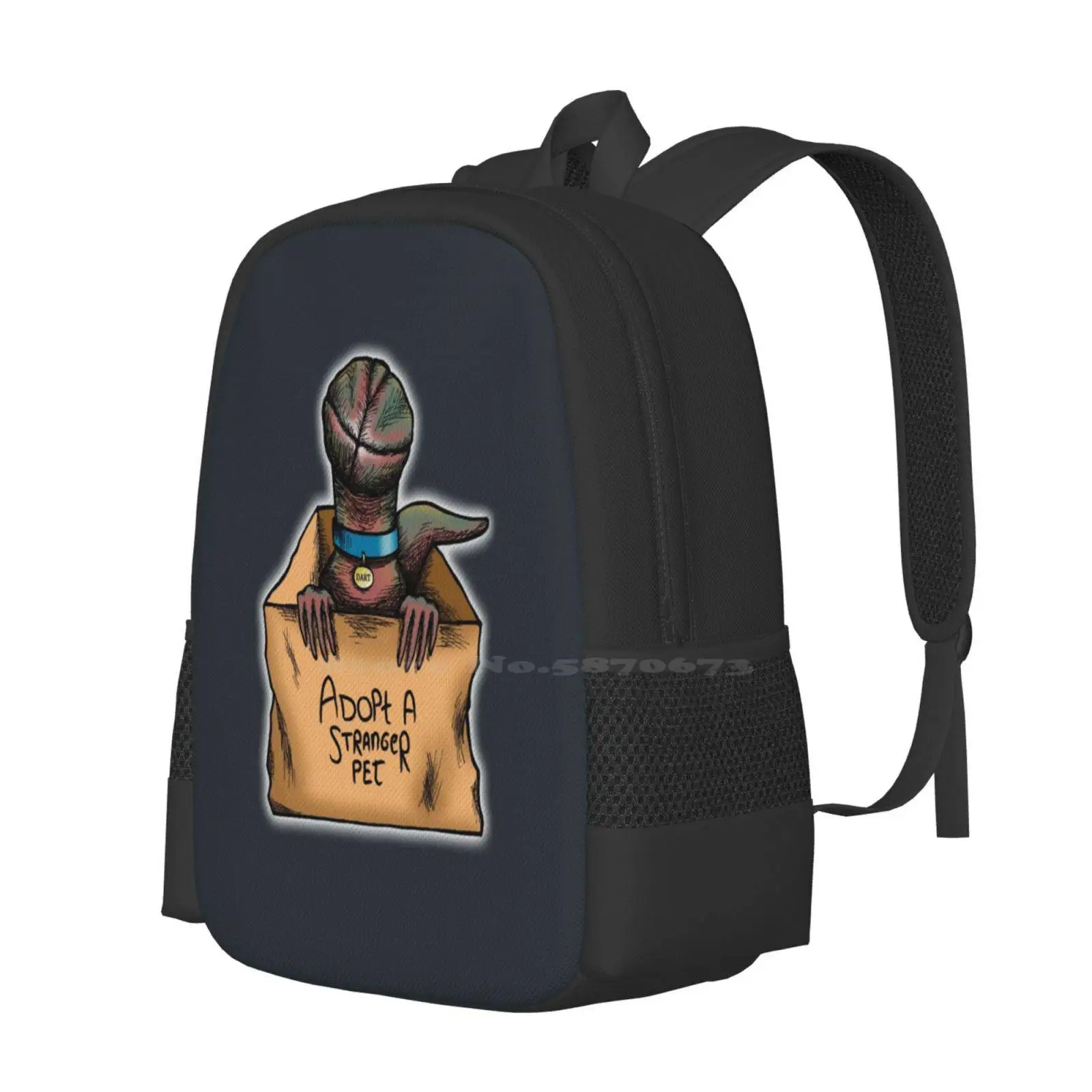 Adotta uno Stranger Pet nuovi arrivi borse Unisex borsa per studenti zaino Demogorgon Demodog Demoperro sculacciata mente Flayer Eleven