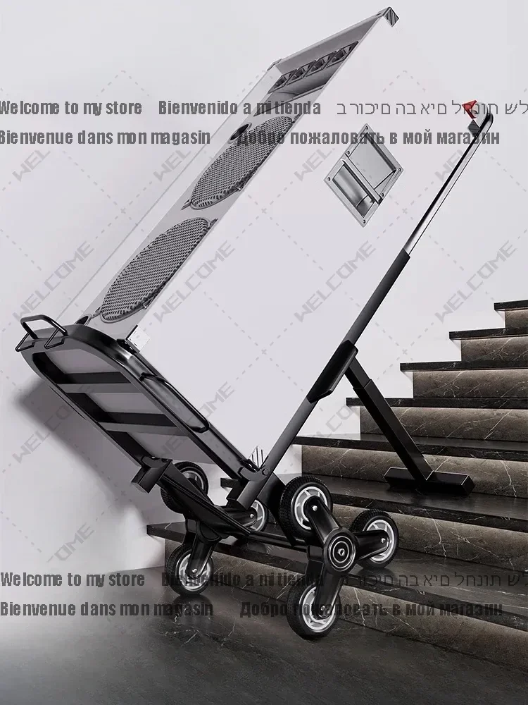 Climbing Stairs Magical Tool Small Cart Foldable Portable Carrying Goods Upstairs