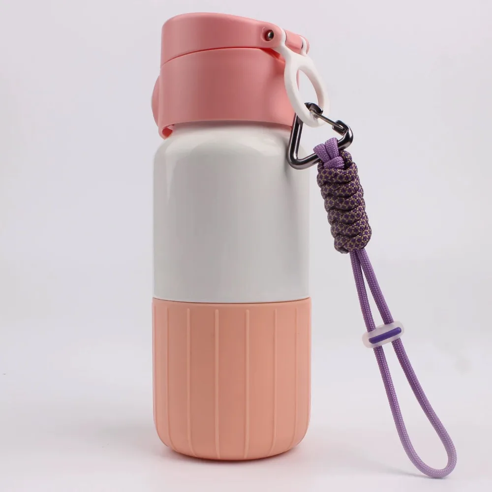 High Quality Portable Paracord Keychain Lanyard Creative Multifunctional Water Bottle Hanging Rope 17.4cm Hiking Backpack Buckle