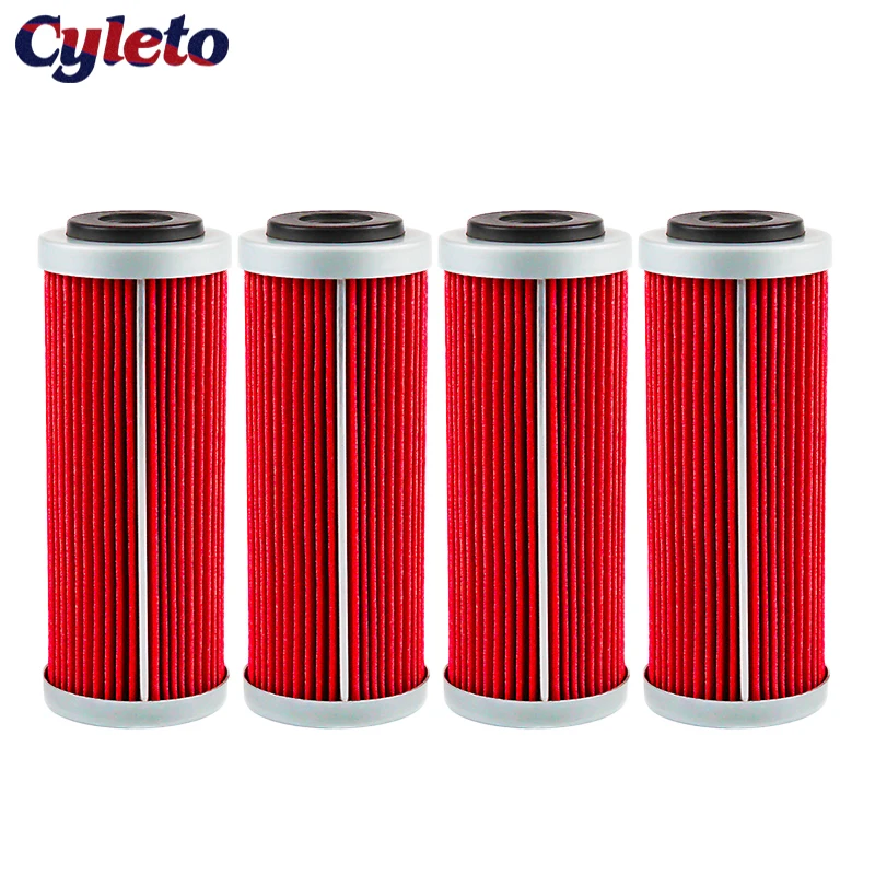 4/5/6 pcs Motorcycle Oil Filter for KTM SX SXF SXS EXC EXC-F EXC-R XCF XCF-W XCW SMR 250 300 350 400 450 500 505 530 2007-2020