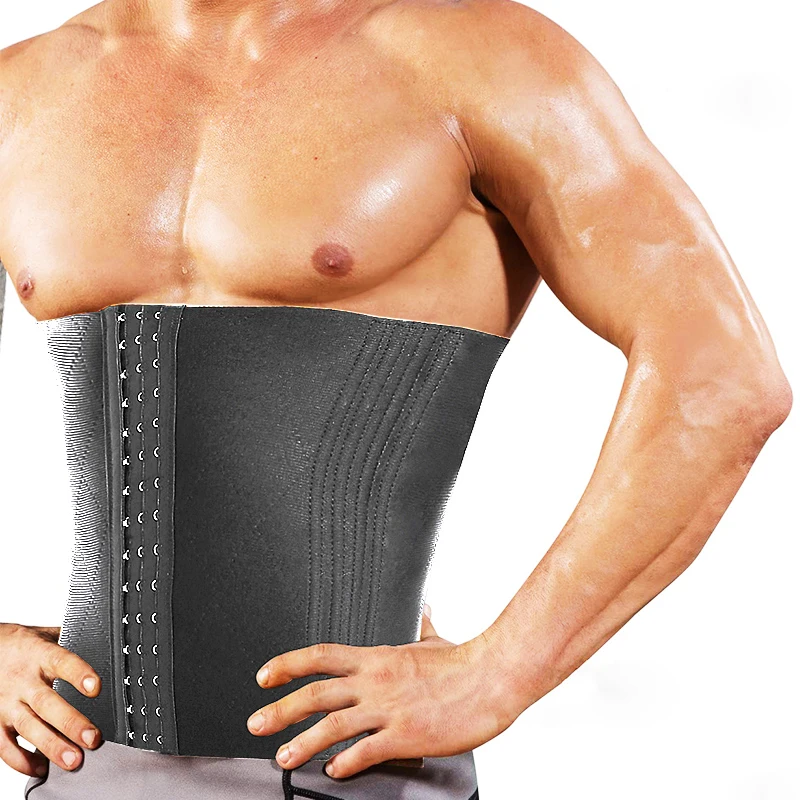 Men Simming Waist Trainer Body Shaper Firm Tummy Control Belt Corset Abdomen Trimmer Weight Loss Strap Shapewear XXS Boys Girdle