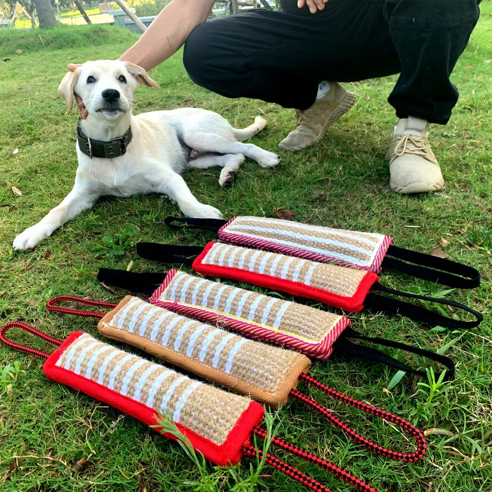 Dog Training, Rough Hemp, Biting Stick, Biting Bit, Taking Molars Biting Target, Dog Training Supplies