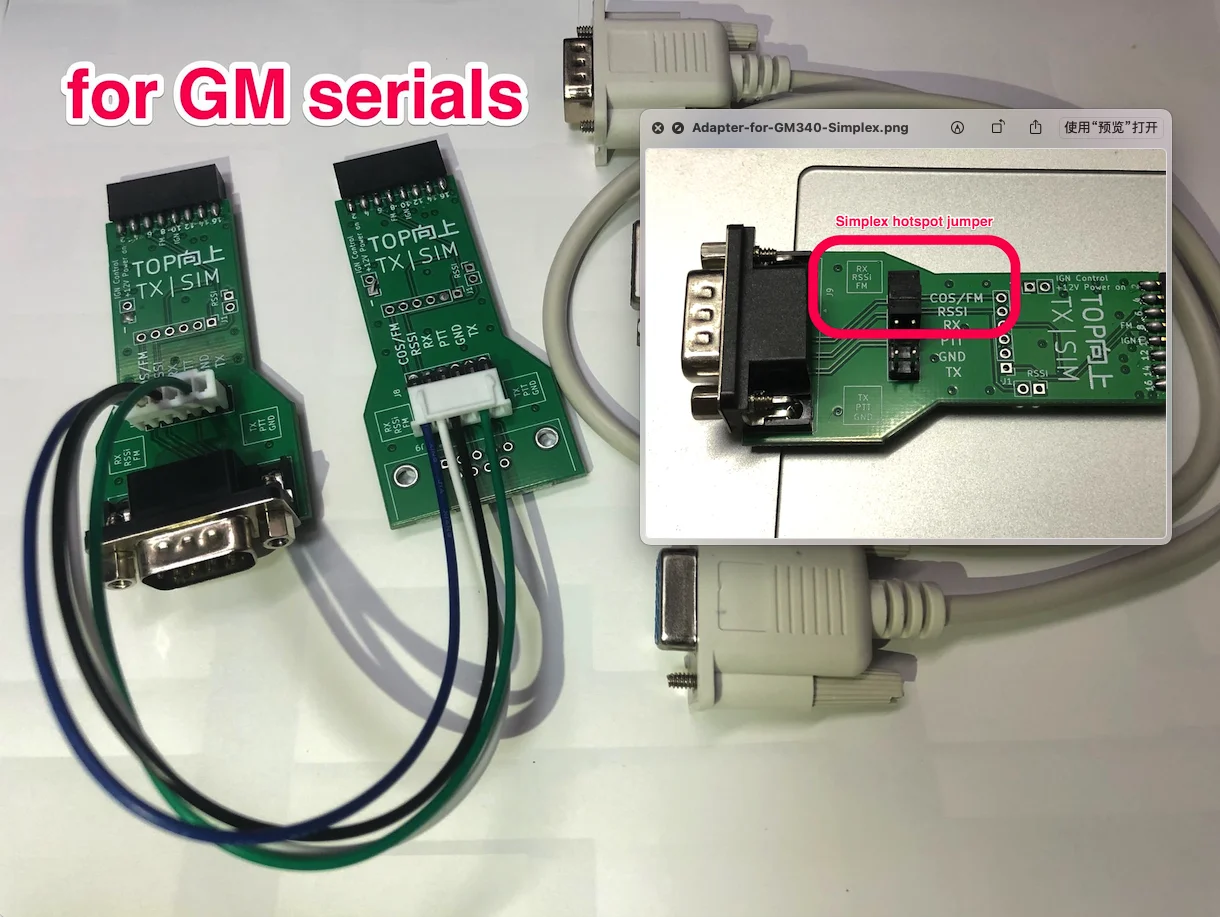 Connection Adapter and Cable for  build MMDVM Repeater(0.2KG,NOT INCLUDING MMDVM MODEM)