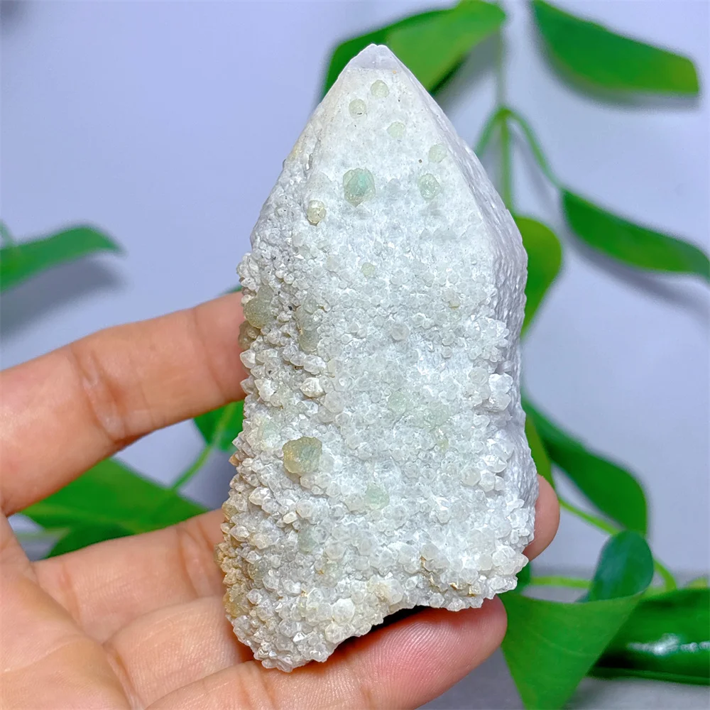 Mongolia Candle Fluorite Specimen Crystal Natural Stone Quartz Minerals Home Decoritems Reiki Garden Lucky Love Gifts Energy