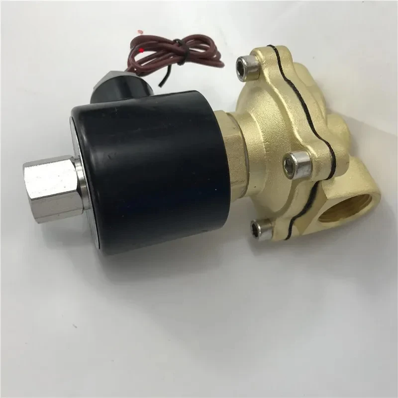 1.2 inch normally open copper body solenoid valve 2W320-32K two-way DN32 trap 2W-32K UW-32T