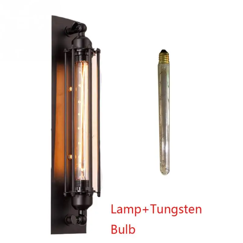 Retro industriële stijl ijzeren wandlamp gang trap restaurant zolder slaapkamer lamp nachtkastje huis decor binnen LED-verlichting - afbeelding 1