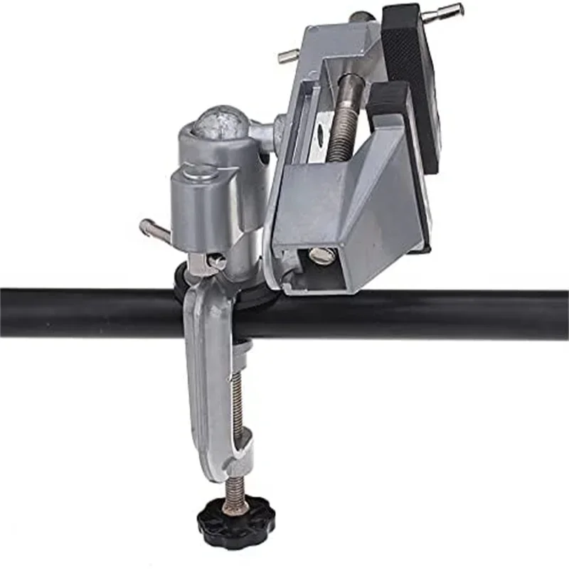 범용 목공 드릴링 M 테이블 드라이버(360 포함) °   고무 조가 있는 회전 헤드 7/6 Cm 벤치 클램프