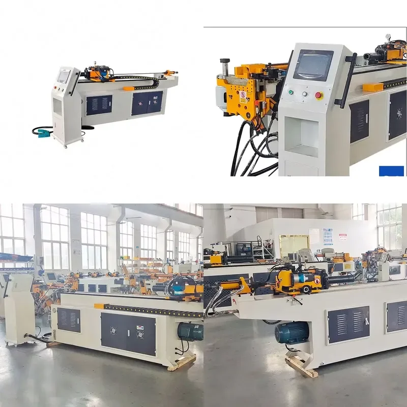 Stable and Reliable CNC Automatic Electric Exhaust Hydraulic Tube Pipe Bending Machine for Iron Bending Automatic Panel
