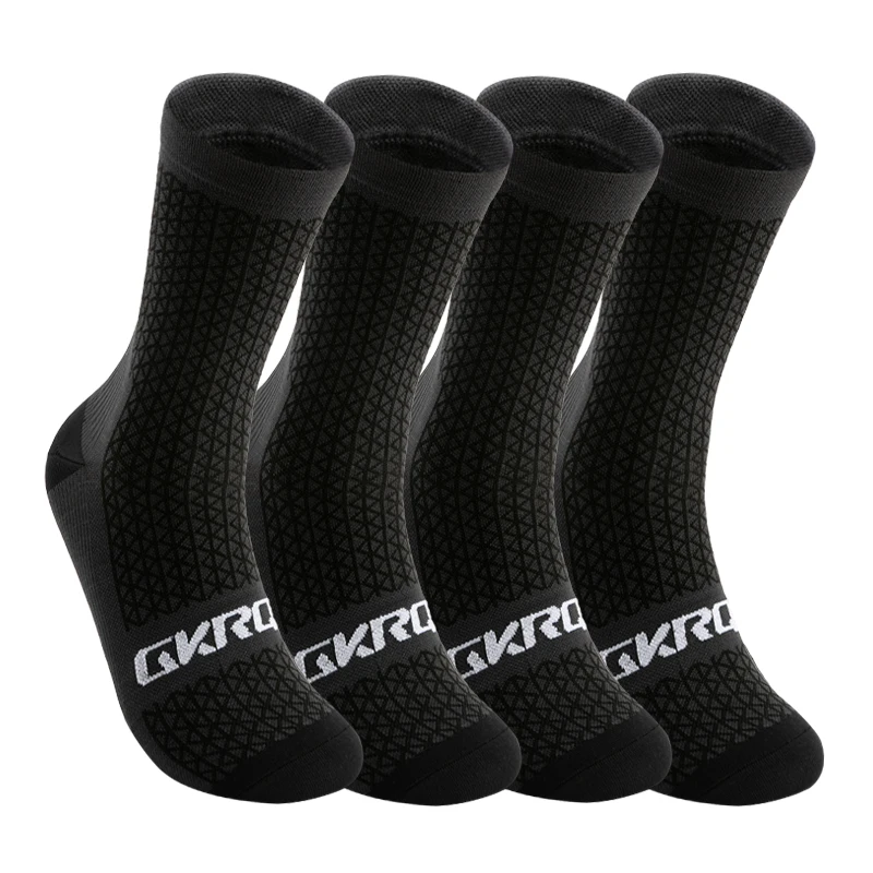 4 Pairs Team Cycling Socks Professional Sports Bike Socks High Quality Running Socks Basketball Socks Men Women