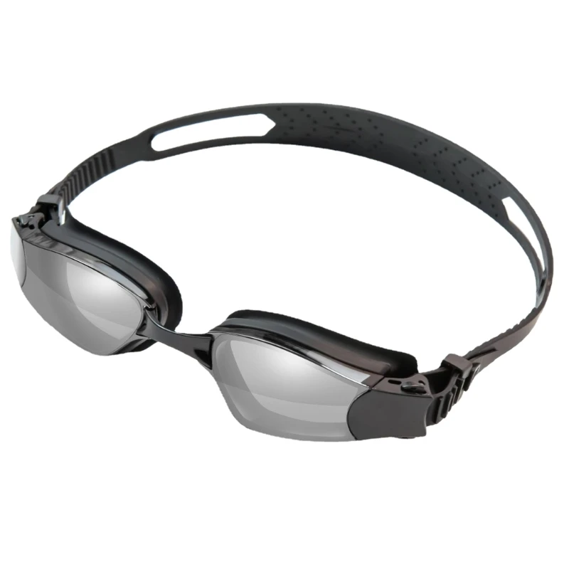 Anti-Fog Swim Goggles with Storage Box, Soft Noses Bridge No Leaking Adjustable Dropship