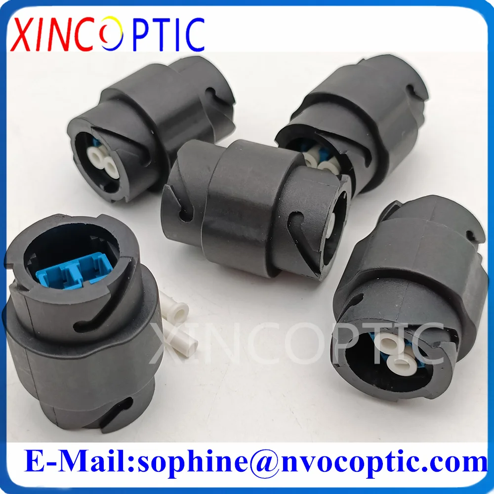 IP67 ODVA-MPO Bulkhead Fiber Adapter with Dust Cap,Fibre Optic Outdoor Duplex ODVA LC/SC/MPO  Inline Adaptor Connector