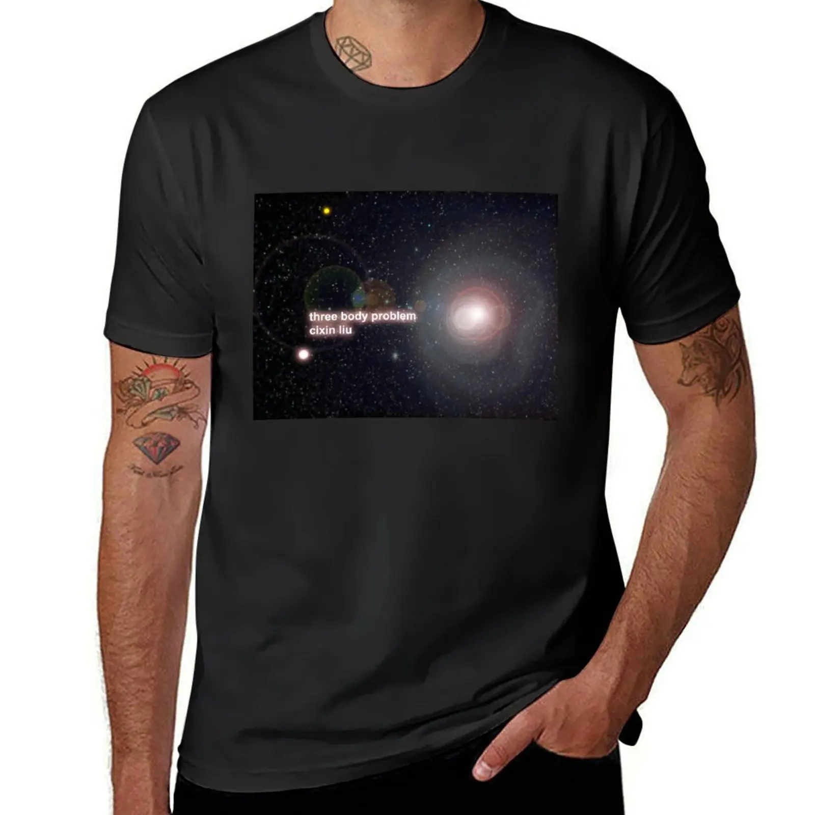 Three Body Problem T-Shirt funnys quick-drying summer clothes mens clothes