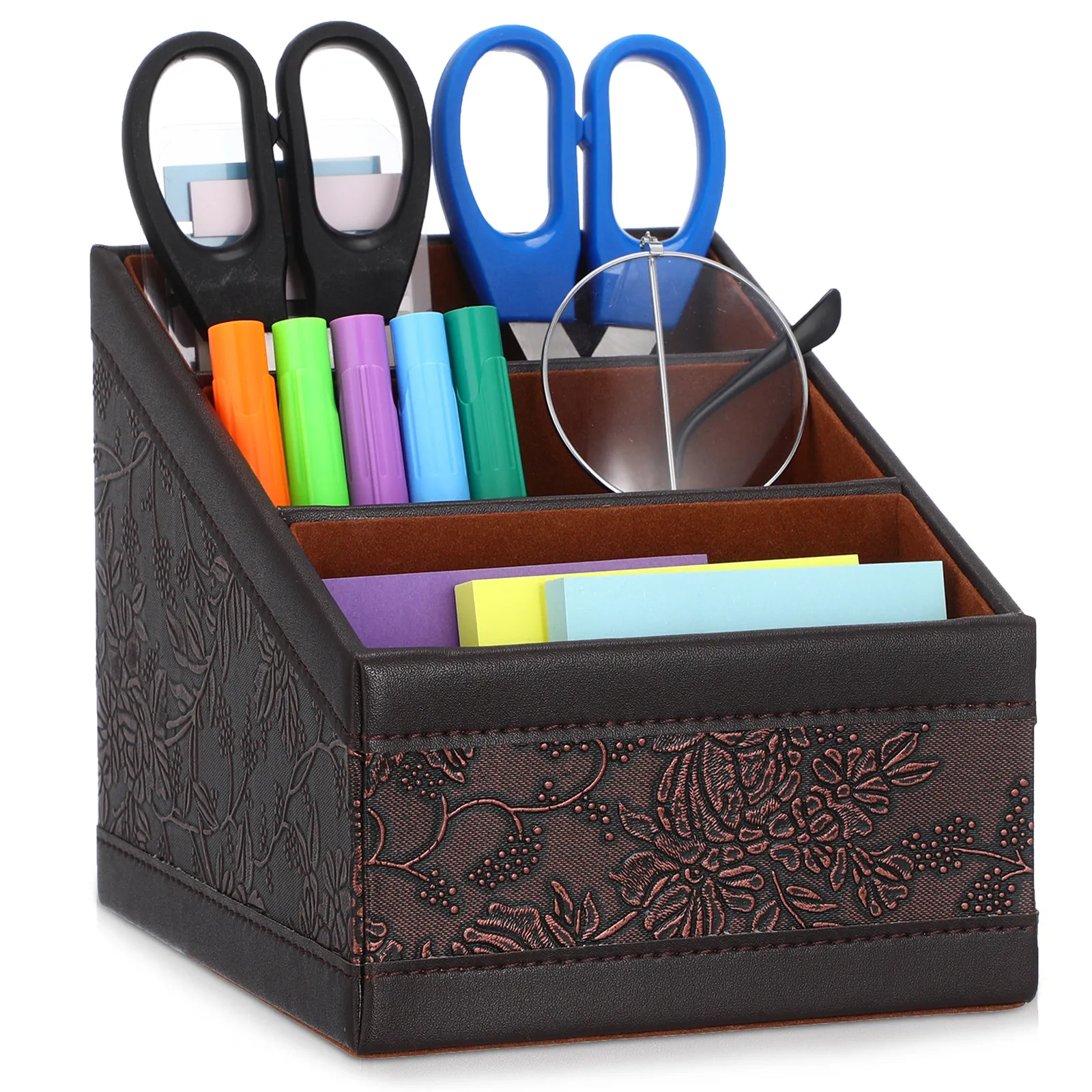 

Органайзер для пультов ДУ, 1 шт., ретро-коробка для хранения, домашний органайзер для ТВ-пультов, косметики, украшений