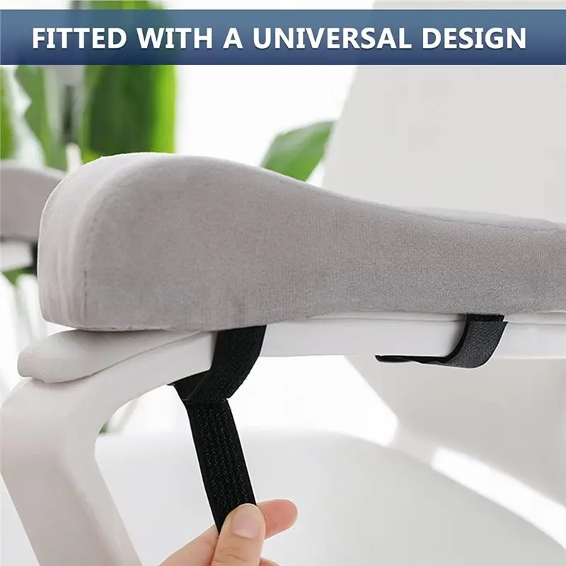 Chair Ergonomic Armrest Cushions,Elbow Pillow Pressure Relief Office Chair Gaming Chair Armrest With Memory Foam