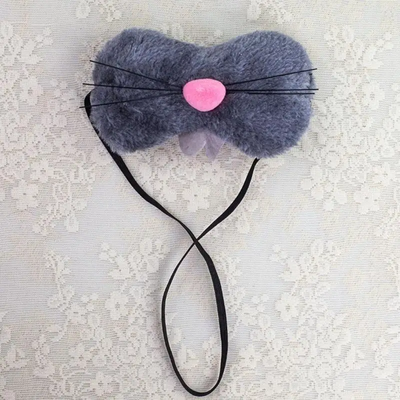 R1WE Costumi coniglietti pasquali per bambini Coniglietti cosplay Orecchio Fascia Coda Guanti con papillon accessori