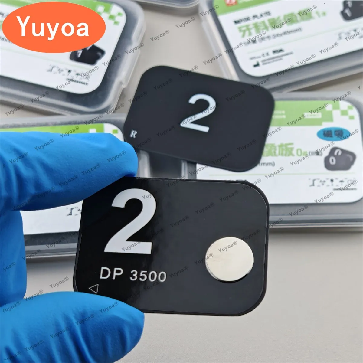 

1pc High Resolution Dental Phosphate Plate Digital X-Ray Scanner Imaging Disc With/No Magnetic Image Board for KAVO FUSSEN