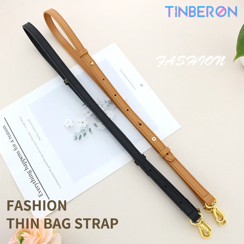 

Ремни TINBERON женские из натуральной кожи, однотонные регулируемые сменные части для сумок, аксессуар на плечо