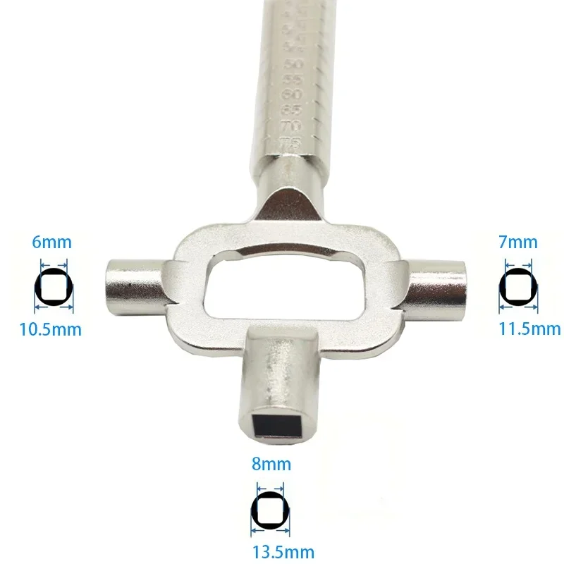 Imagem -05 - Sliver Locks Mith Tool Multiuso Cilindro Medidor Cam Turner Spindle Turner