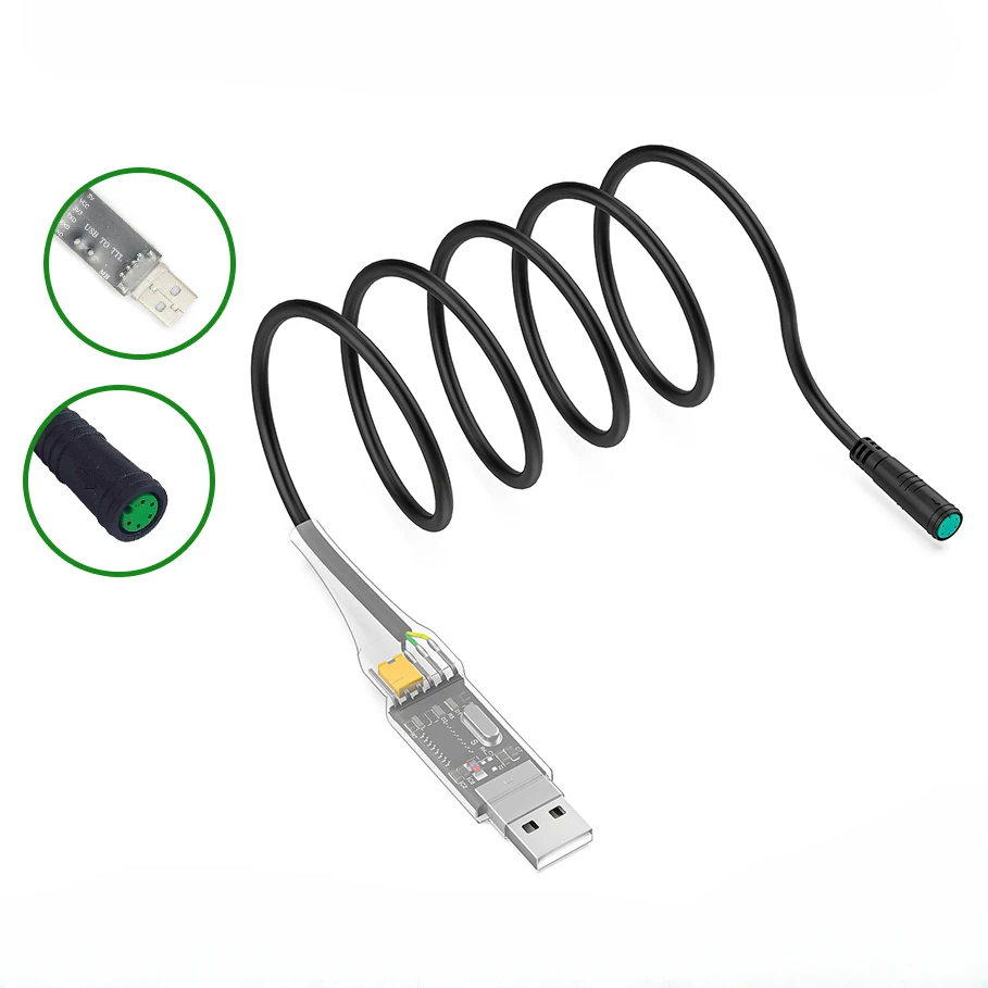 

Bafang USB Programming Cable for 8FUN BBS01B BBS02B BBSHD Mid Drive Motor Electric Bike Motor Program Bicycle Accessories