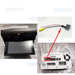 24P backup camera PNP adaptor Harness For Jazz City Accord Civic HR-V Odyssey CR-V For honda radio rear camera plug in socket